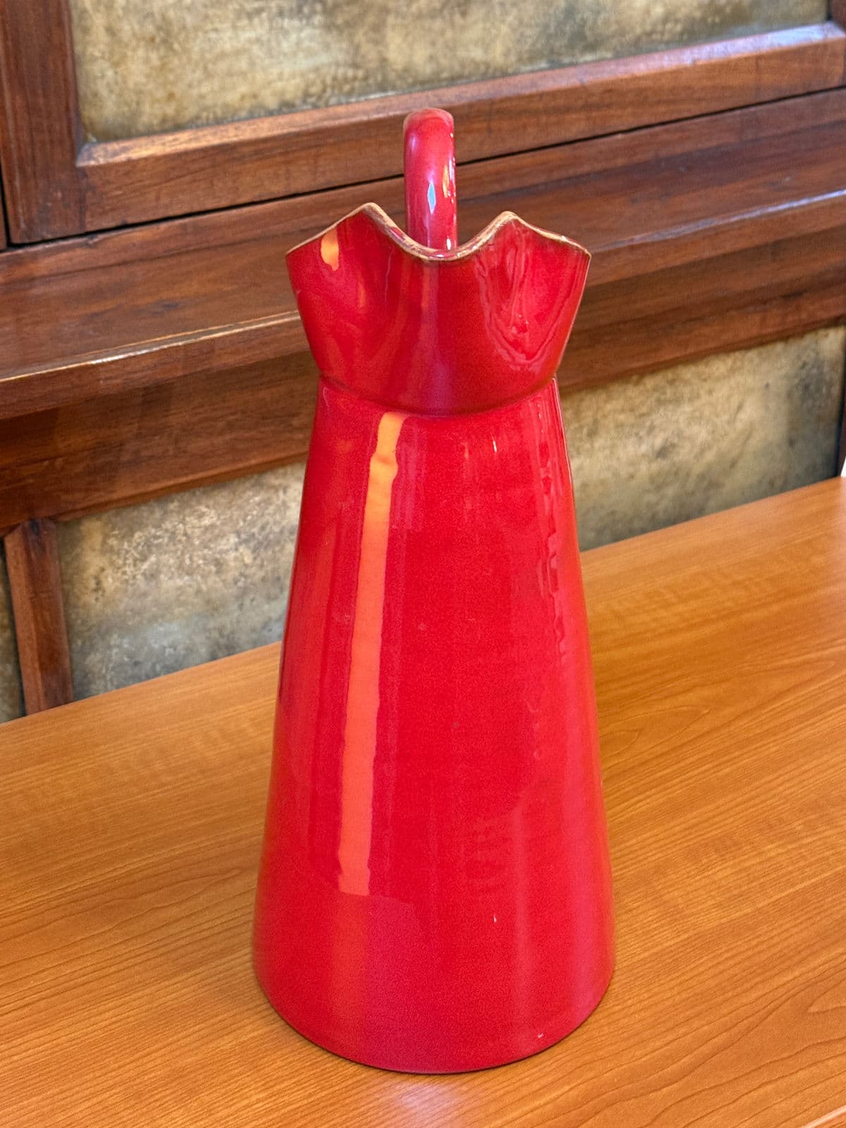 Vietri Rosso Vecchio Pitcher - Thumbnail 5