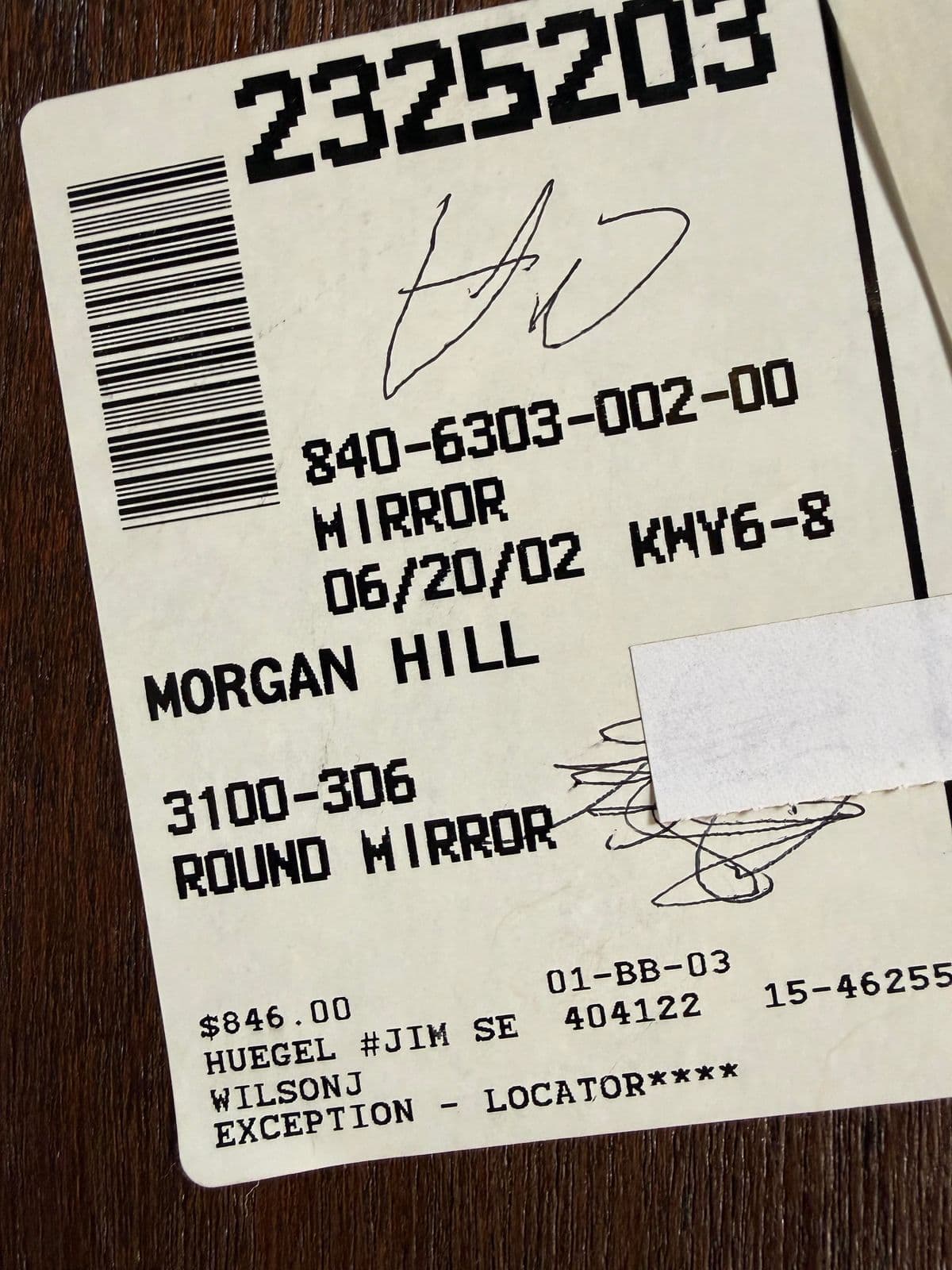 Circa 2000 Morgan Hill Tin + Wood Wall Mirror - Thumbnail 5