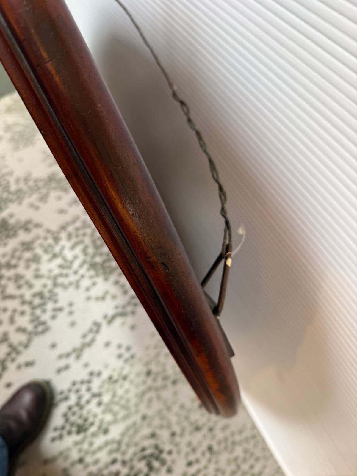 Circa 2000 Morgan Hill Tin + Wood Wall Mirror - Thumbnail 11