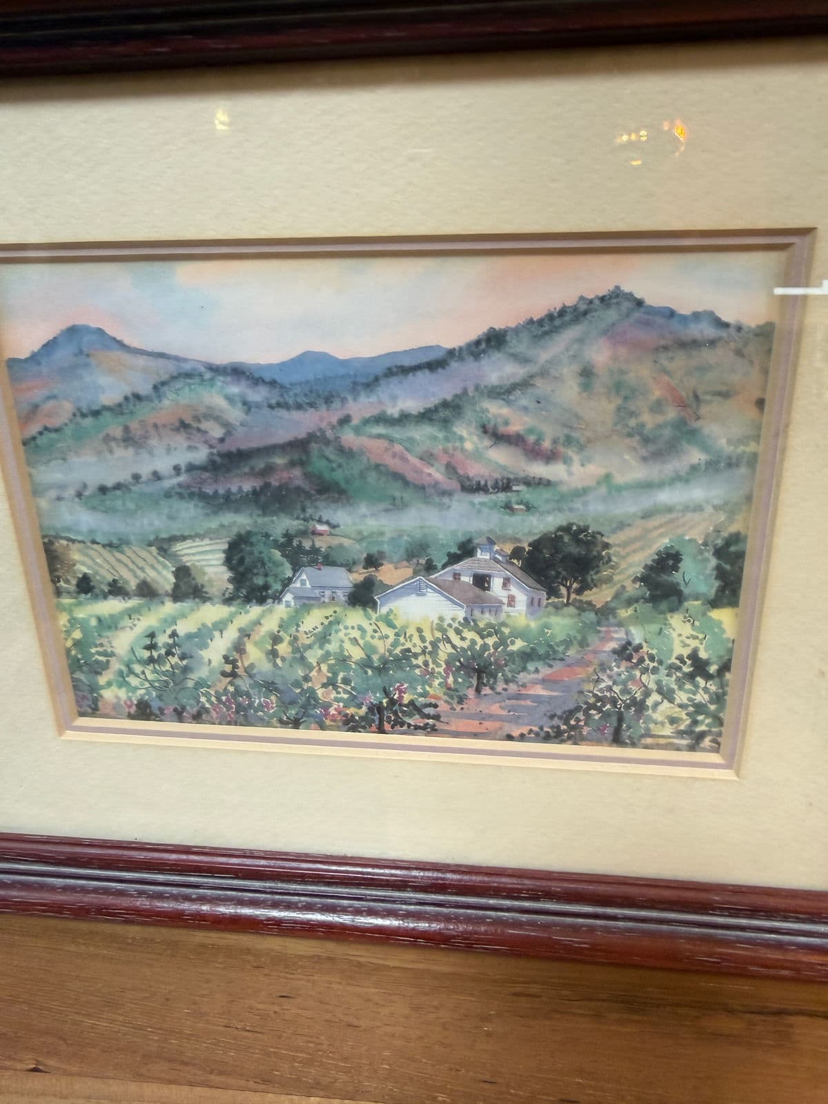 Ellie Marshall Watercolor Landscapes, Set of Two - Thumbnail 6