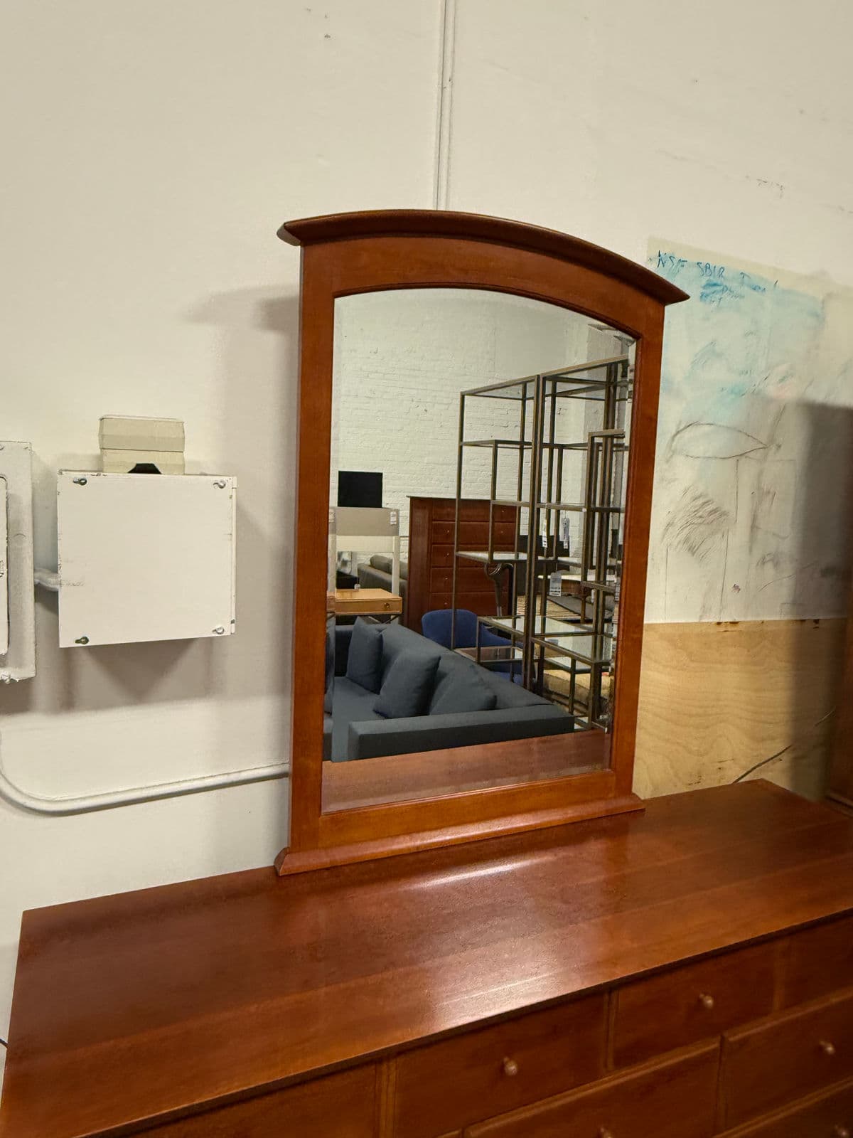 Circa 1999 Impressions by Thomasville Bridges Collection Dresser + Mirror - Thumbnail 6