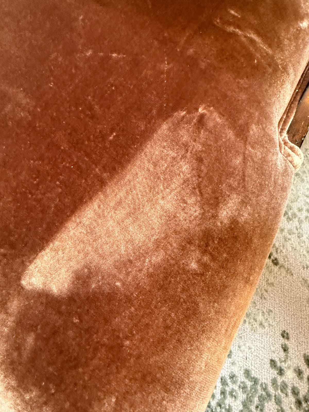 Victorian Eastlake Velvet Chair - Thumbnail 8