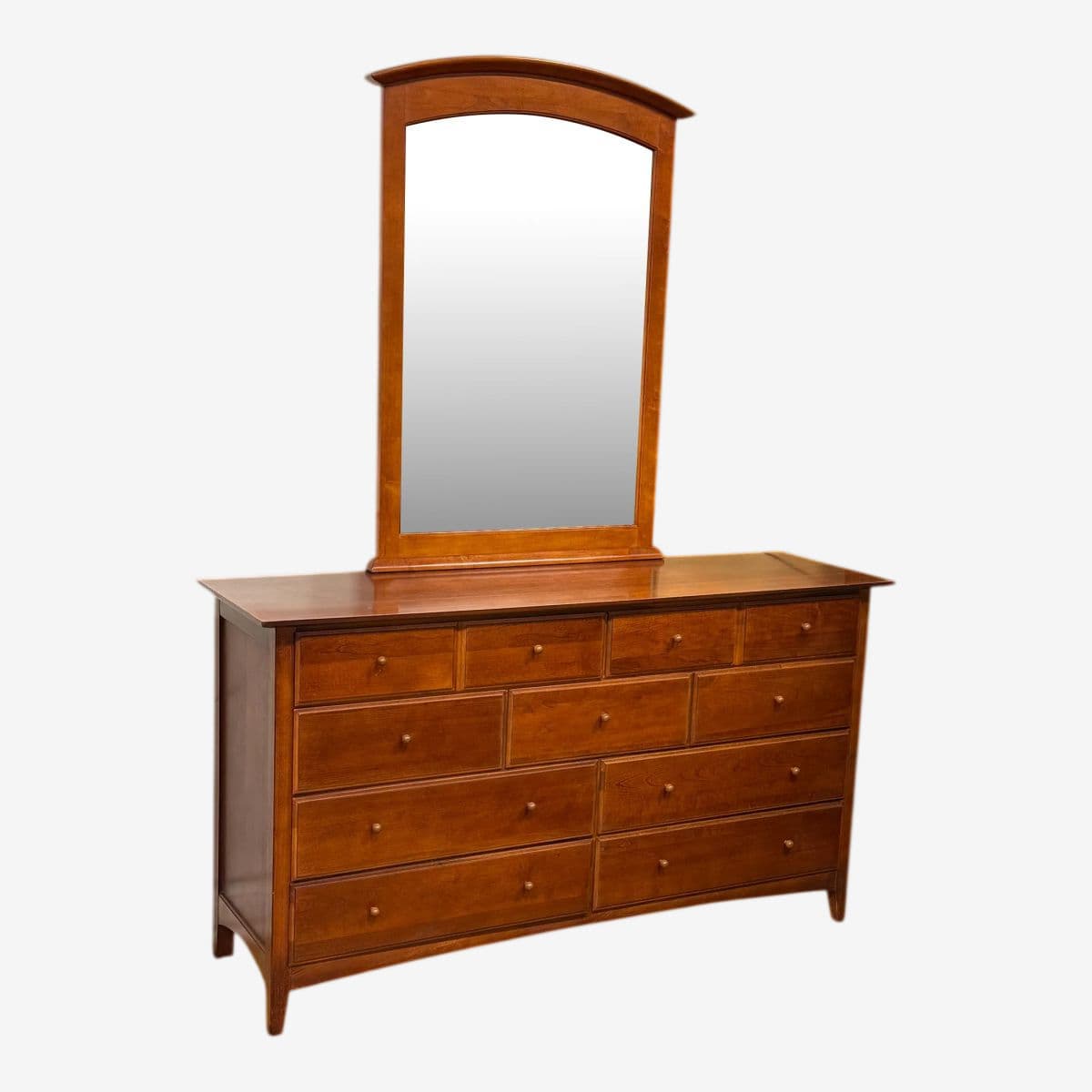 Circa 1999 Impressions by Thomasville Bridges Collection Dresser + Mirror - Image 1