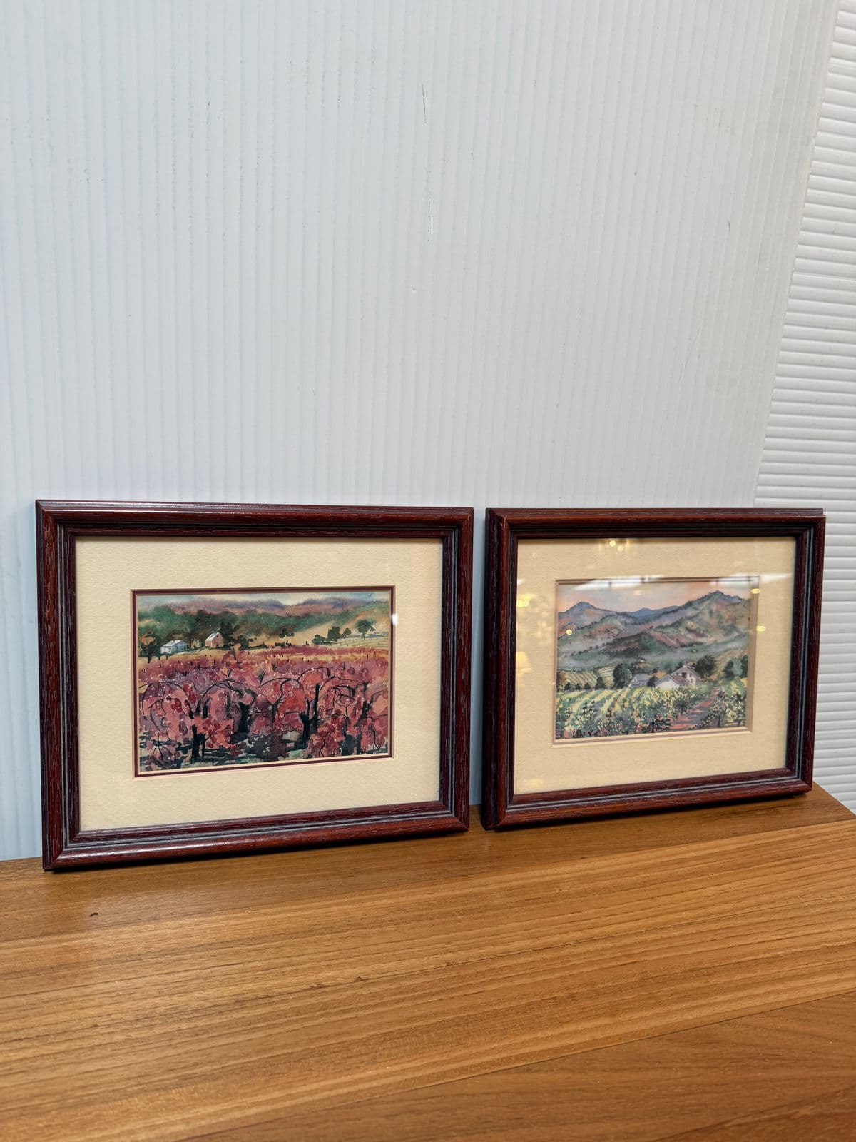 Ellie Marshall Watercolor Landscapes, Set of Two - Thumbnail 3