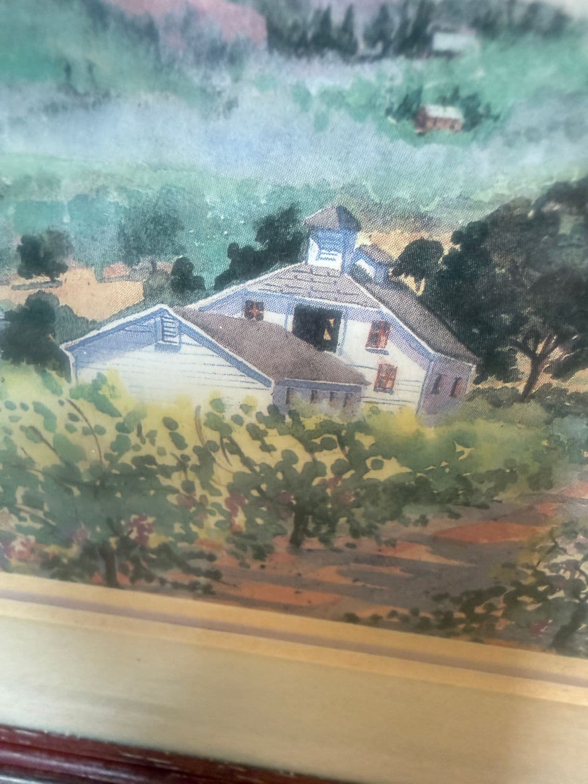 Ellie Marshall Watercolor Landscapes, Set of Two - Thumbnail 8