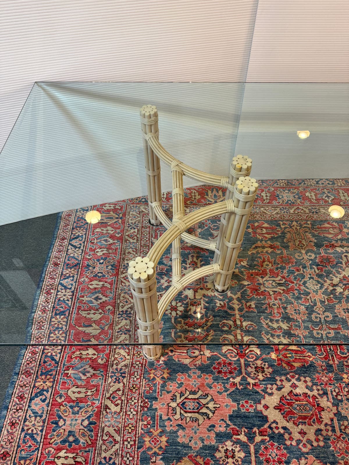 McGuire Furniture Double Pedestal Dining Table - Thumbnail 10