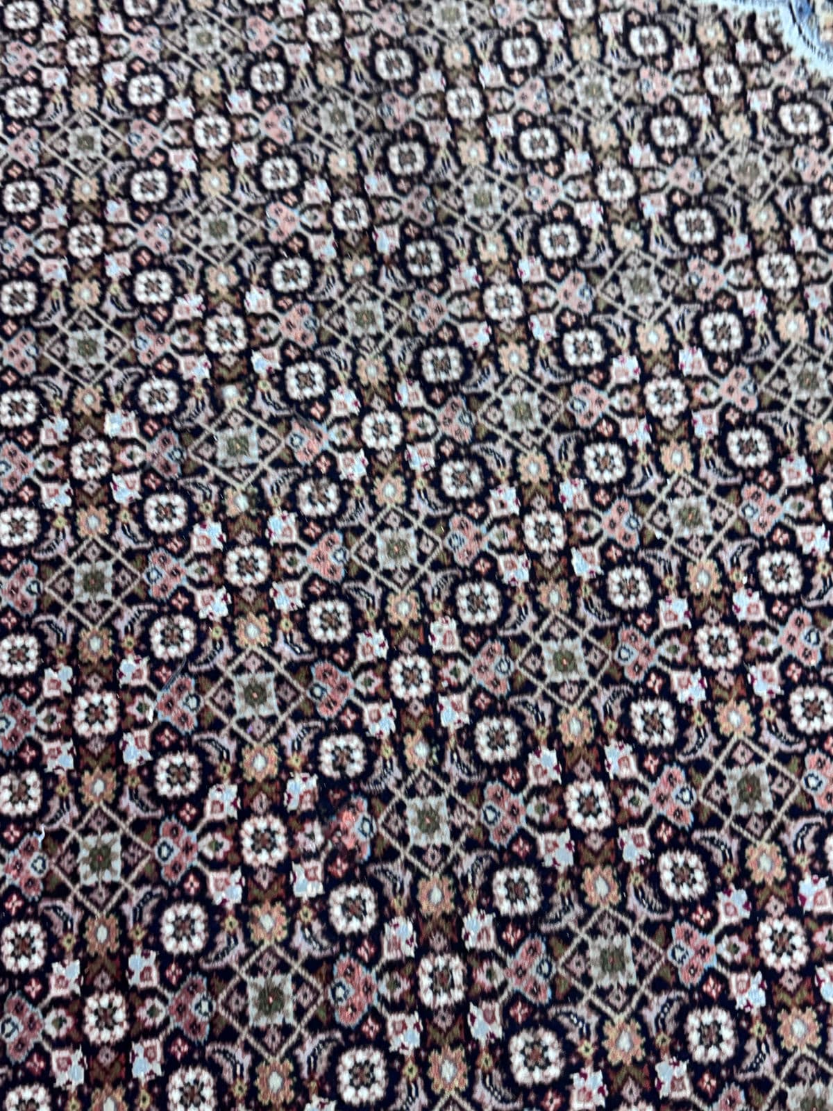 11ft 7in × 16ft 7in Tabriz Persian Wool Area Rug - Thumbnail 6