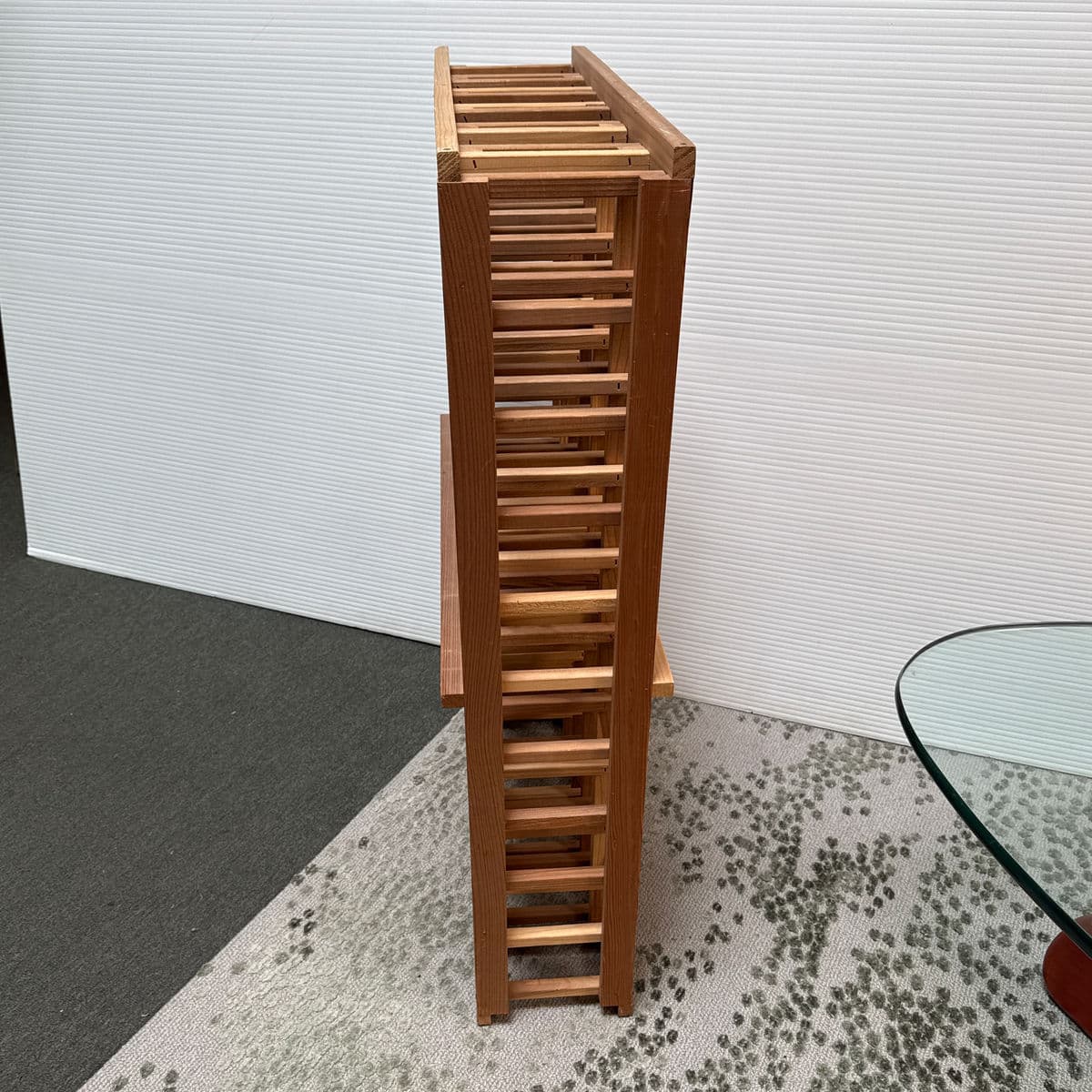 Pine Wood Wine Rack - Thumbnail 8