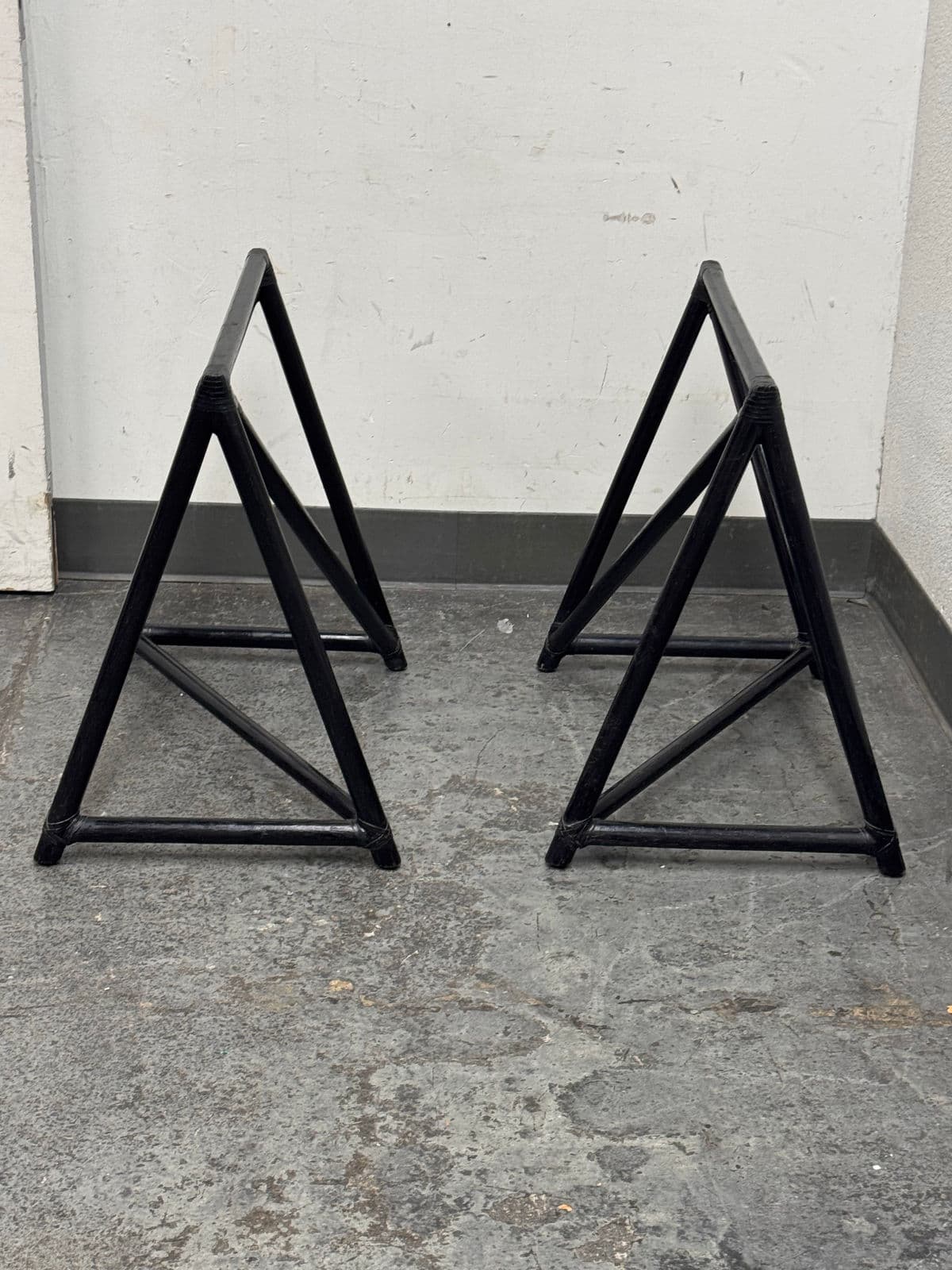 McGuire Furniture Hawkins Sawhorse Bases, Pair - Thumbnail 3