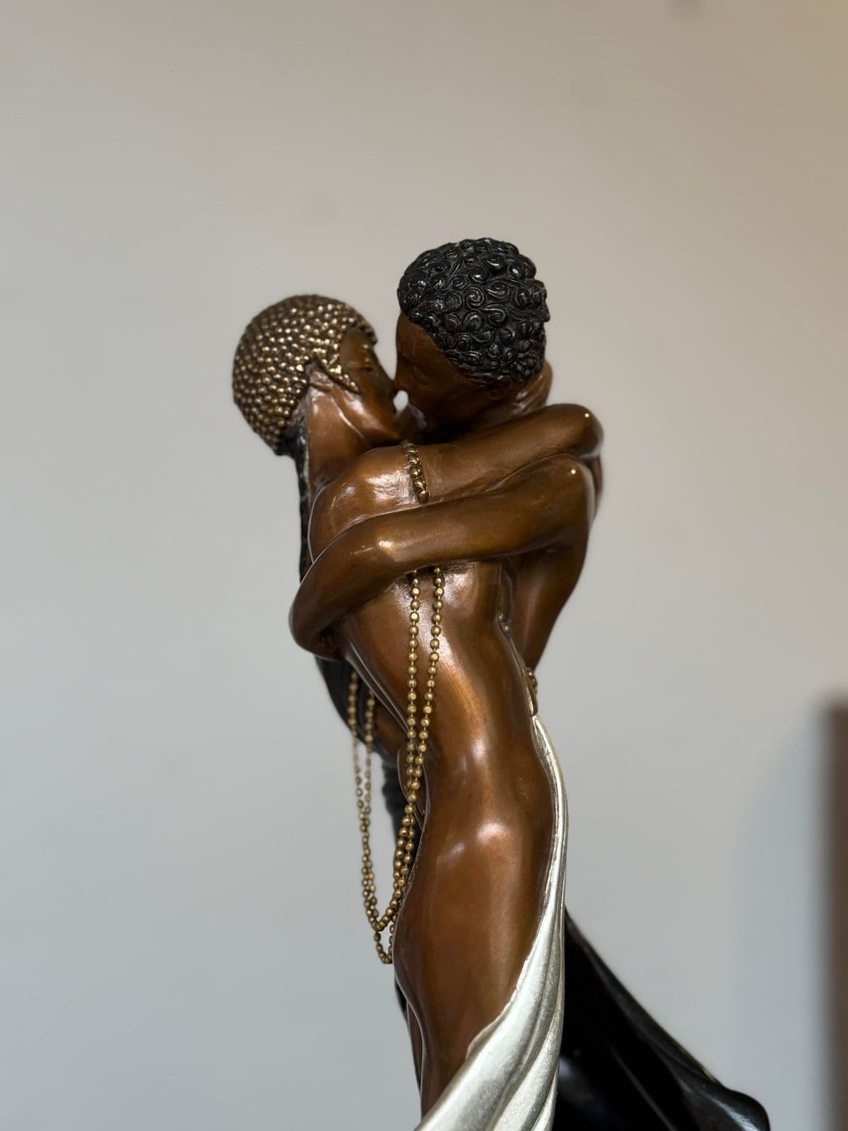 Erté, Romain De Tirtoff (1892–1990) "Lovers and Idol" Bronze Sculpture - Thumbnail 10