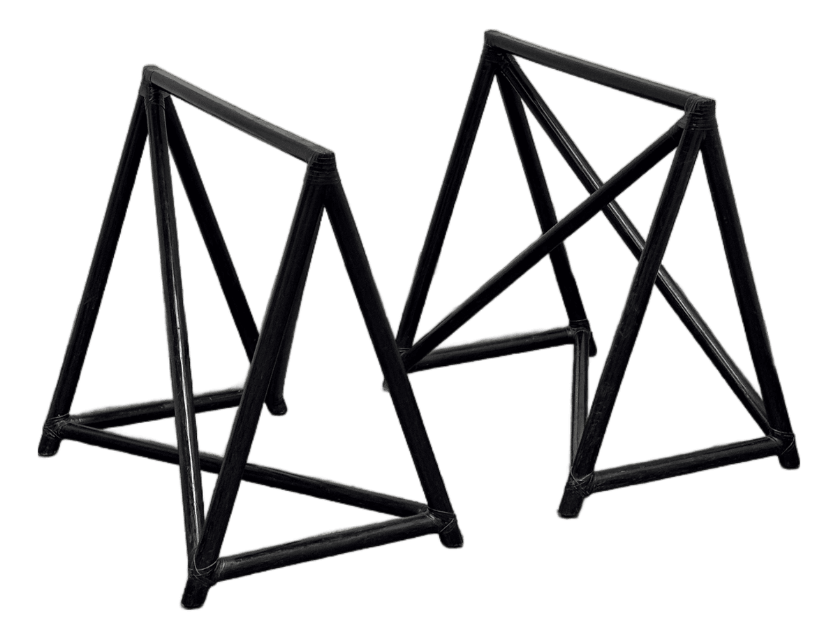 McGuire Furniture Hawkins Sawhorse Bases, Pair - Thumbnail 2