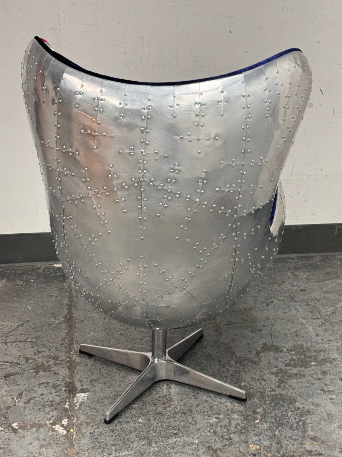 Acme Furniture Brancaster Union Jack Egg Chair - Thumbnail 9