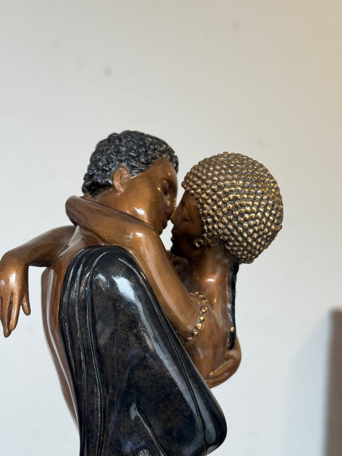 Erté, Romain De Tirtoff (1892–1990) "Lovers and Idol" Bronze Sculpture - Thumbnail 12