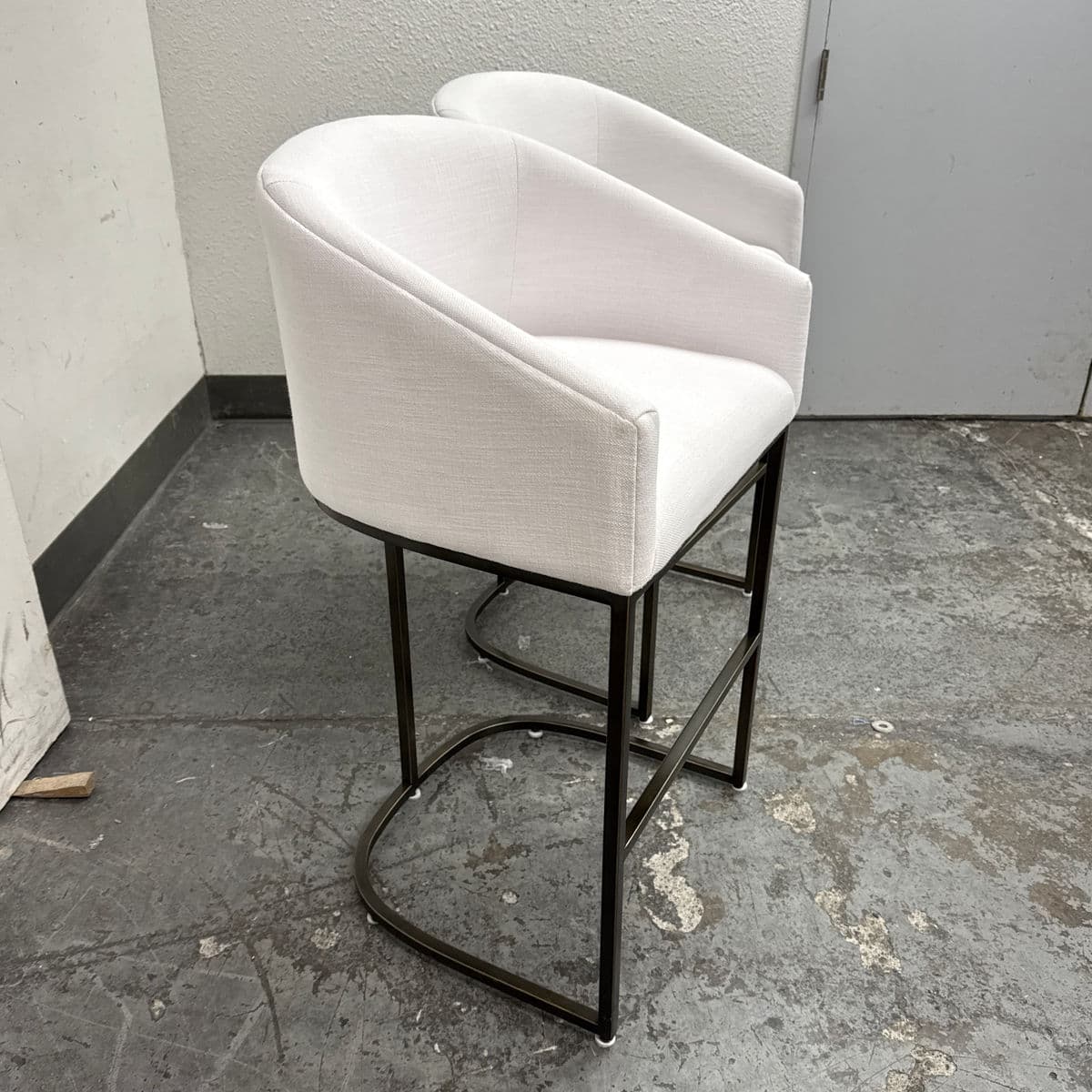 Restoration Hardware Emery Bar Stools, Pair - Thumbnail 4
