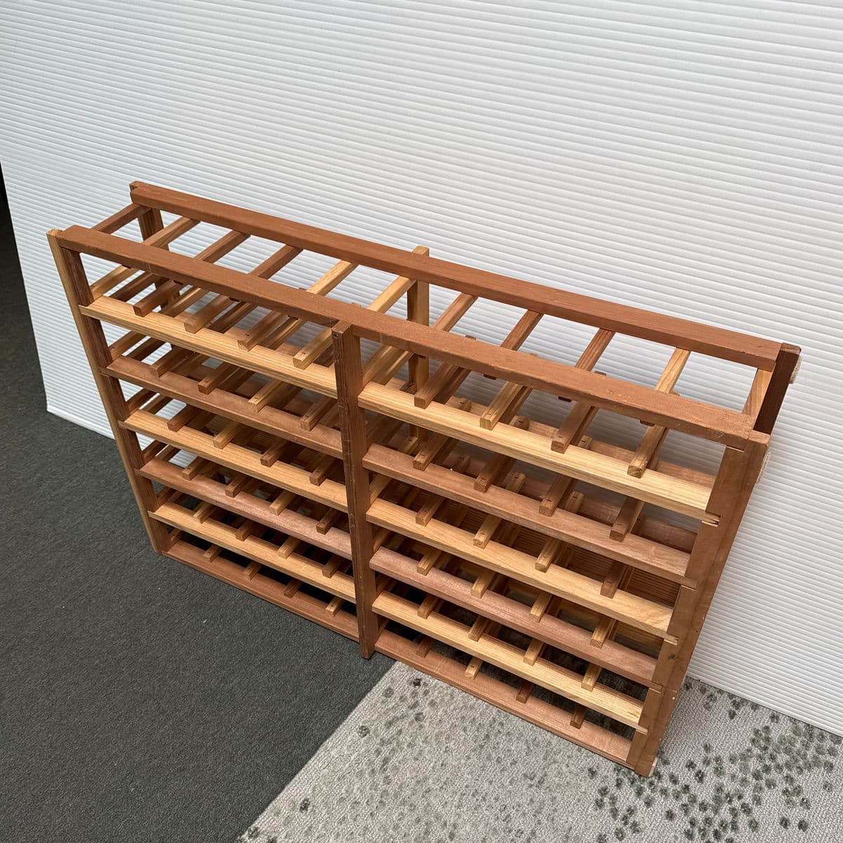 Pine Wood Wine Rack - Thumbnail 10