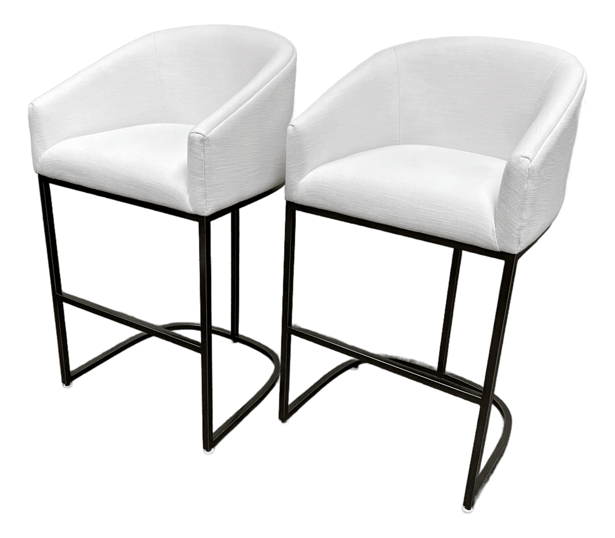 Restoration Hardware Emery Bar Stools, Pair - Thumbnail 2