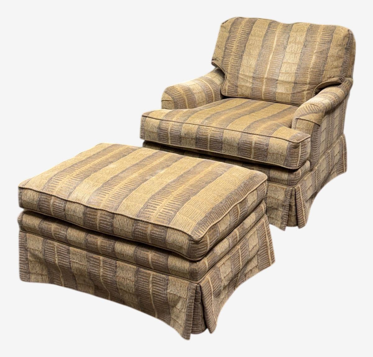 Vanguard Furniture Arm Chair + Ottoman Set - Image 1