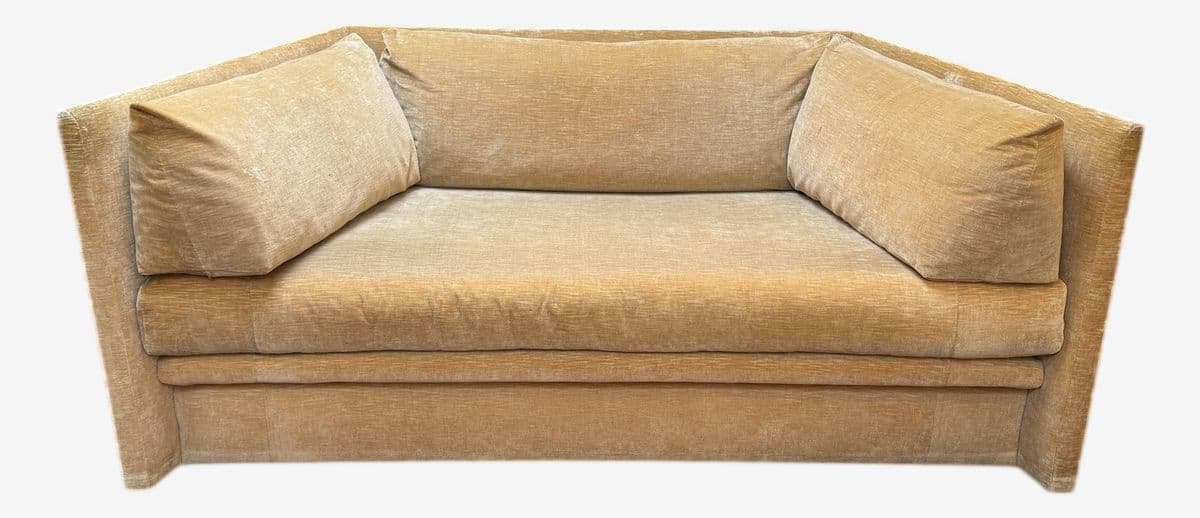 John Salandino for Baker Furniture Angled Sofa - Image 1