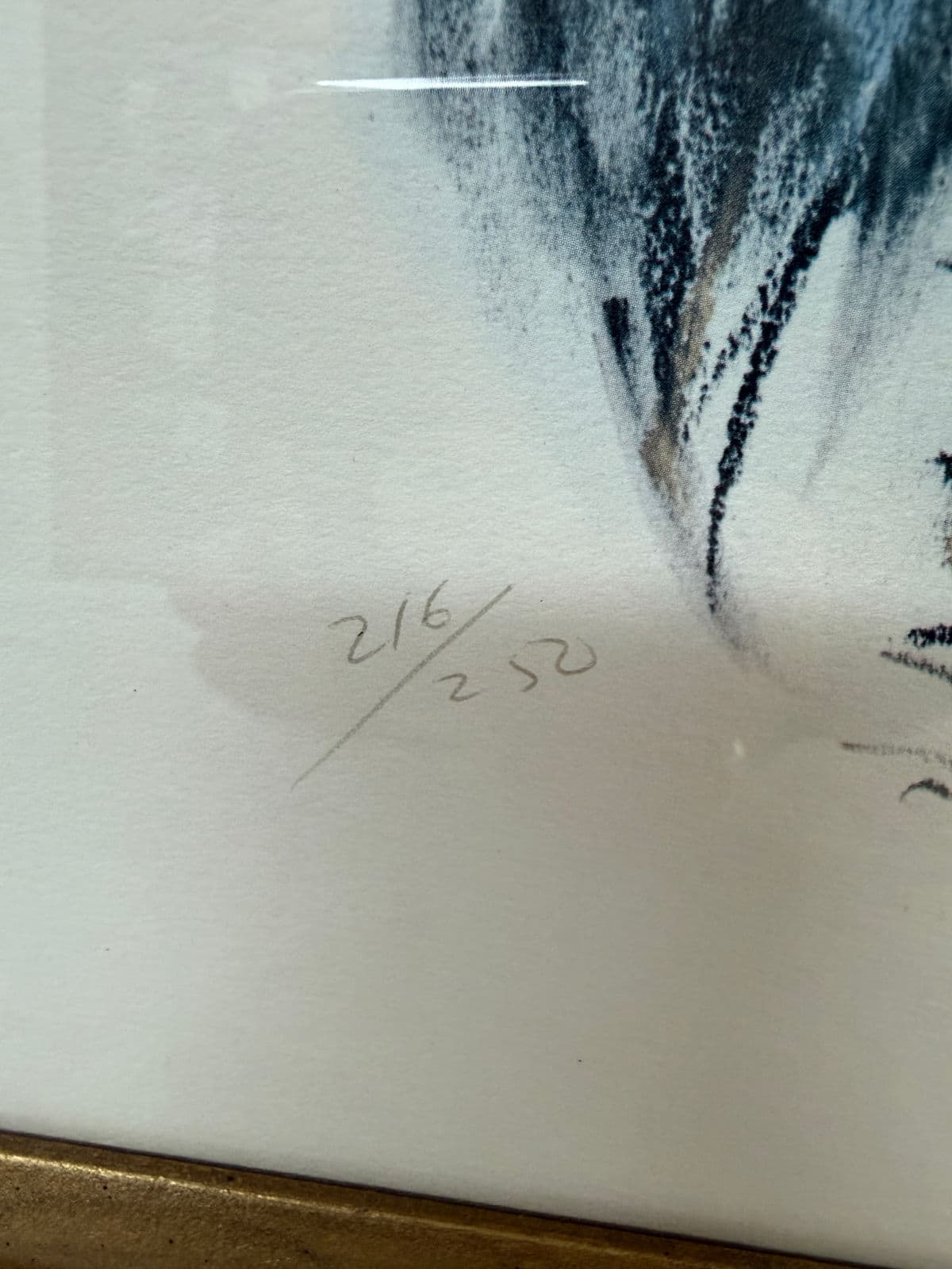 Harley Brown Sitting Eagle Lithograph, Signed - Thumbnail 7