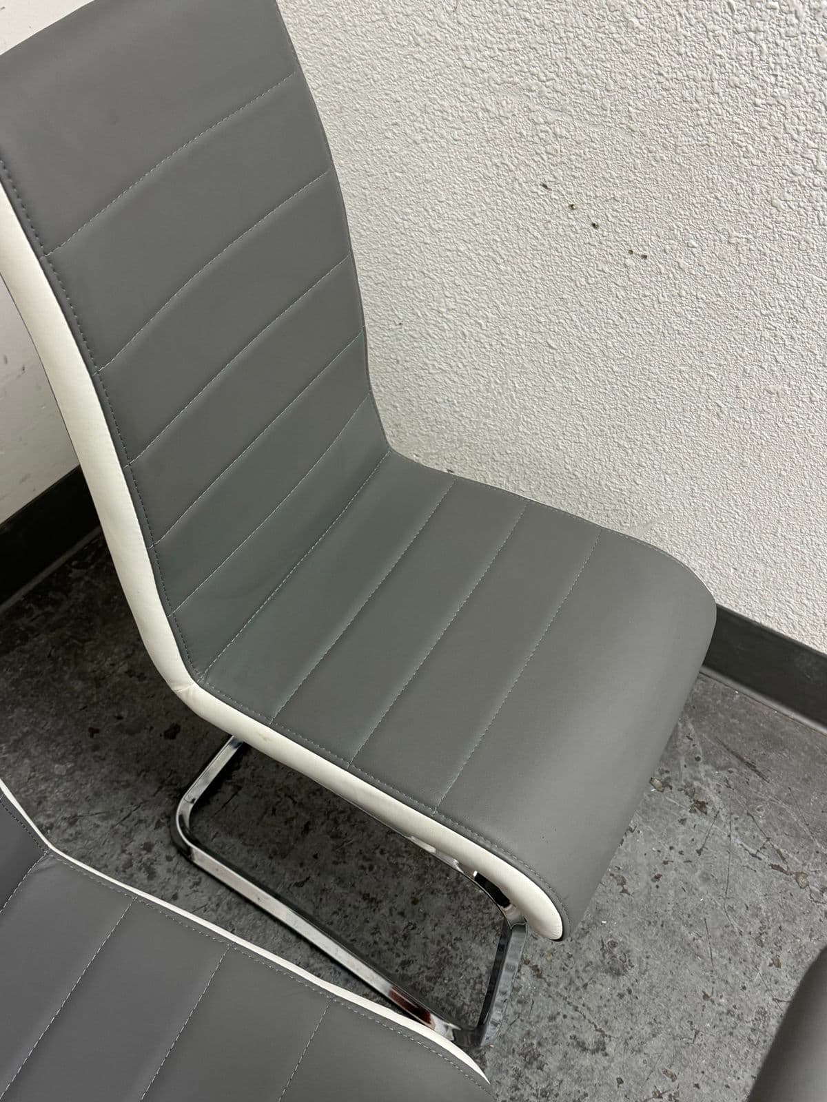 Symphony Cantilever Dining Chairs, Set of Four - Thumbnail 4