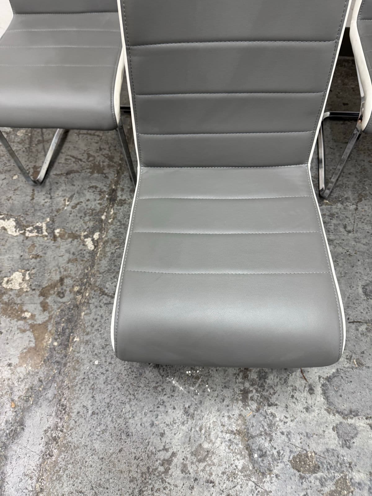 Symphony Cantilever Dining Chairs, Set of Four - Thumbnail 8