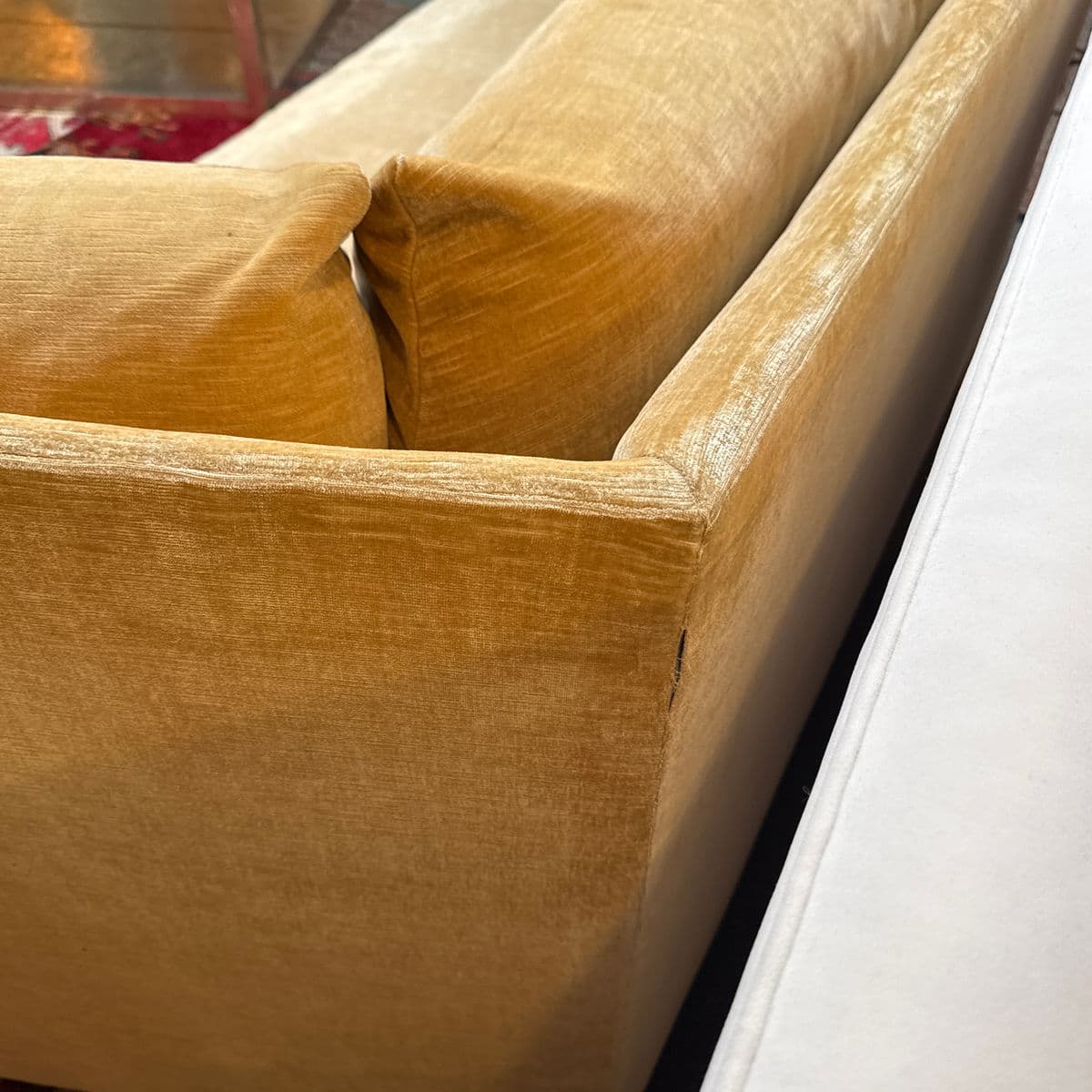 John Salandino for Baker Furniture Angled Sofa - Thumbnail 11