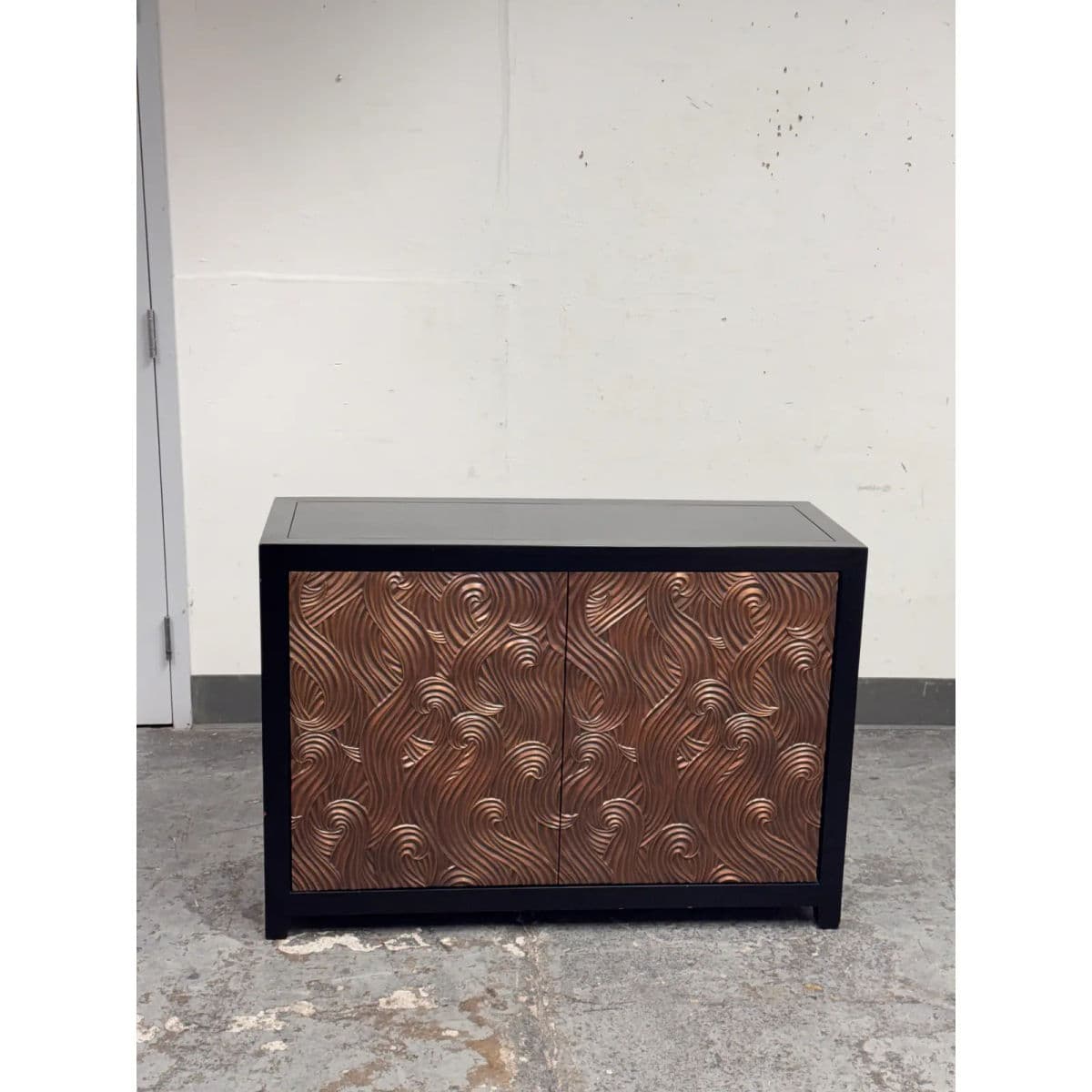 Robert Kuo for McGuire Furniture Dragon Swirl Bar Cabinet - Thumbnail 4