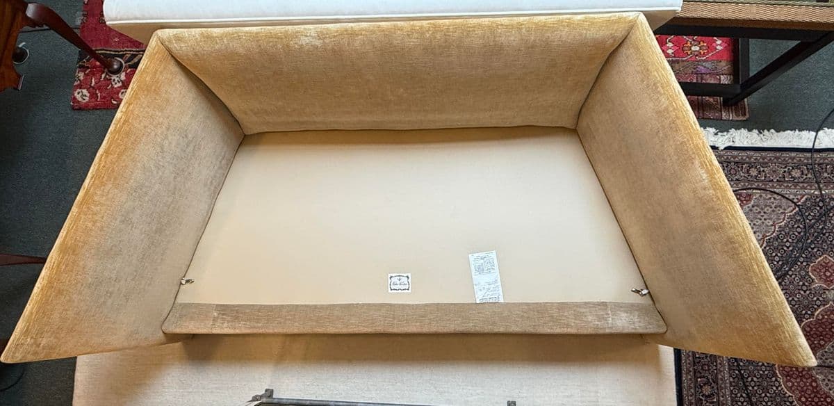 John Salandino for Baker Furniture Angled Sofa - Thumbnail 6