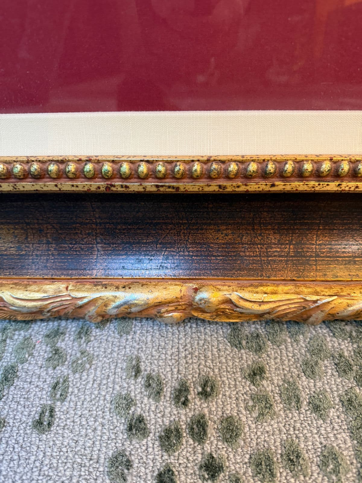 B. Chan Ladies of the Court on Tang Horseback Print on Silk, Framed - Thumbnail 8