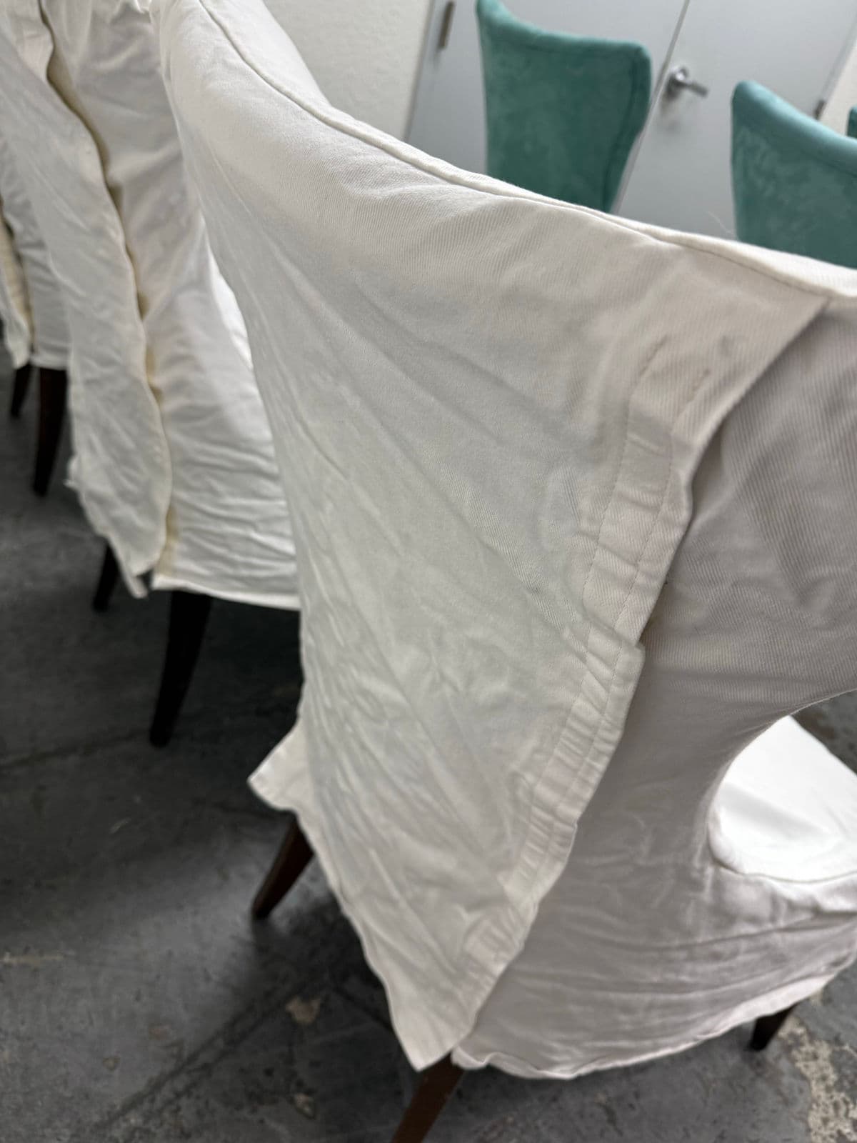 Bernhardt Art Deco Tufted Side Chairs, Set of Six - Thumbnail 11