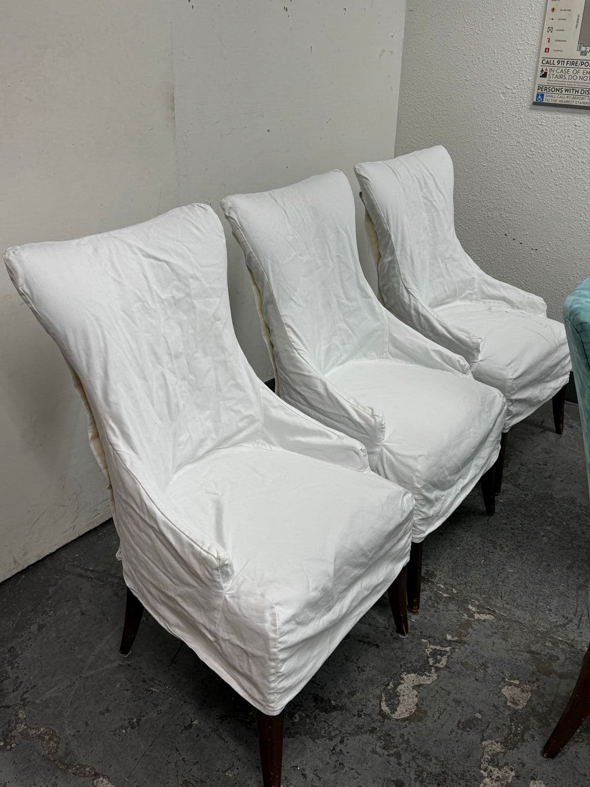 Bernhardt Art Deco Tufted Side Chairs, Set of Six - Thumbnail 10