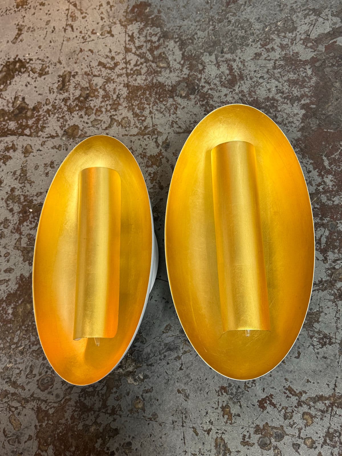 Barbara Barry for Visual Comfort Aura Oval Sconces, Pair - Thumbnail 5