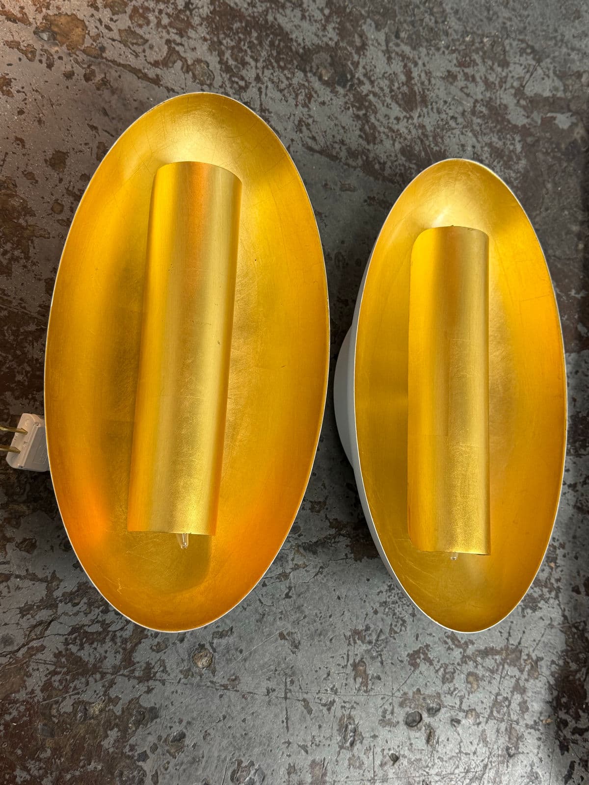 Barbara Barry for Visual Comfort Aura Oval Sconces, Pair - Thumbnail 10