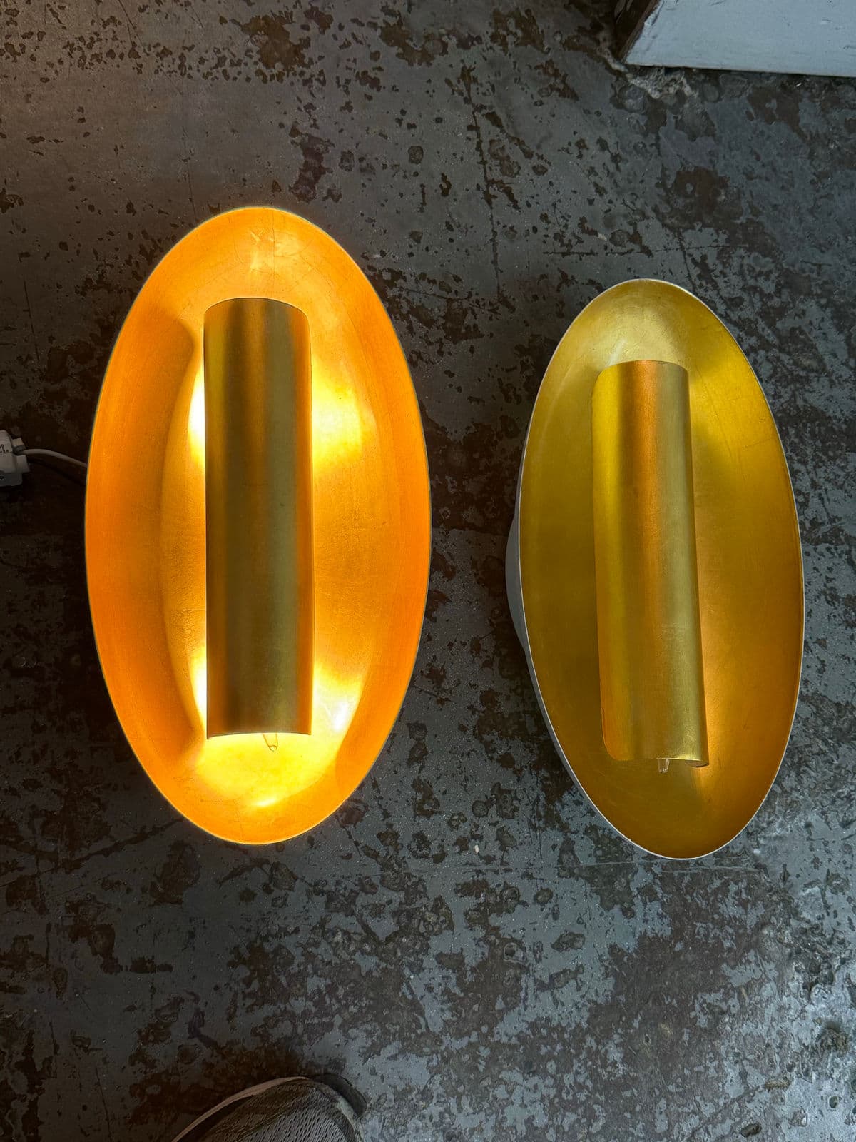 Barbara Barry for Visual Comfort Aura Oval Sconces, Pair - Thumbnail 6