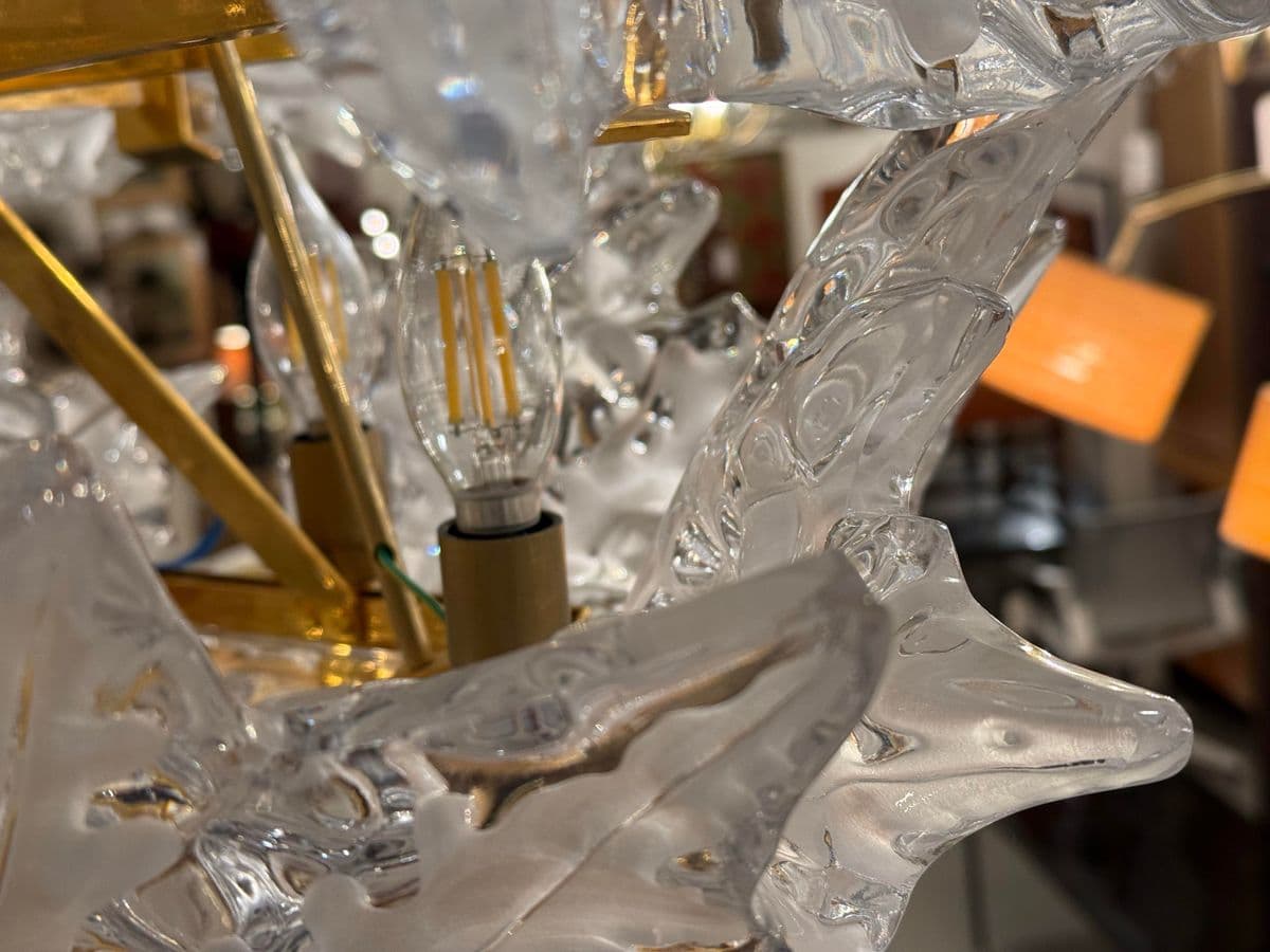 Lalique Champs-Élysées Two Tiered Chandelier - Thumbnail 10