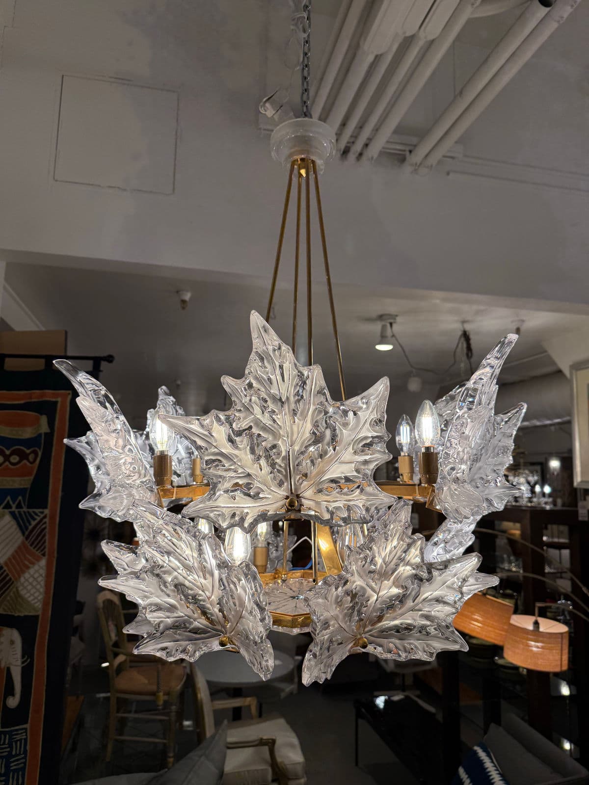 Lalique Champs-Élysées Two Tiered Chandelier - Thumbnail 6