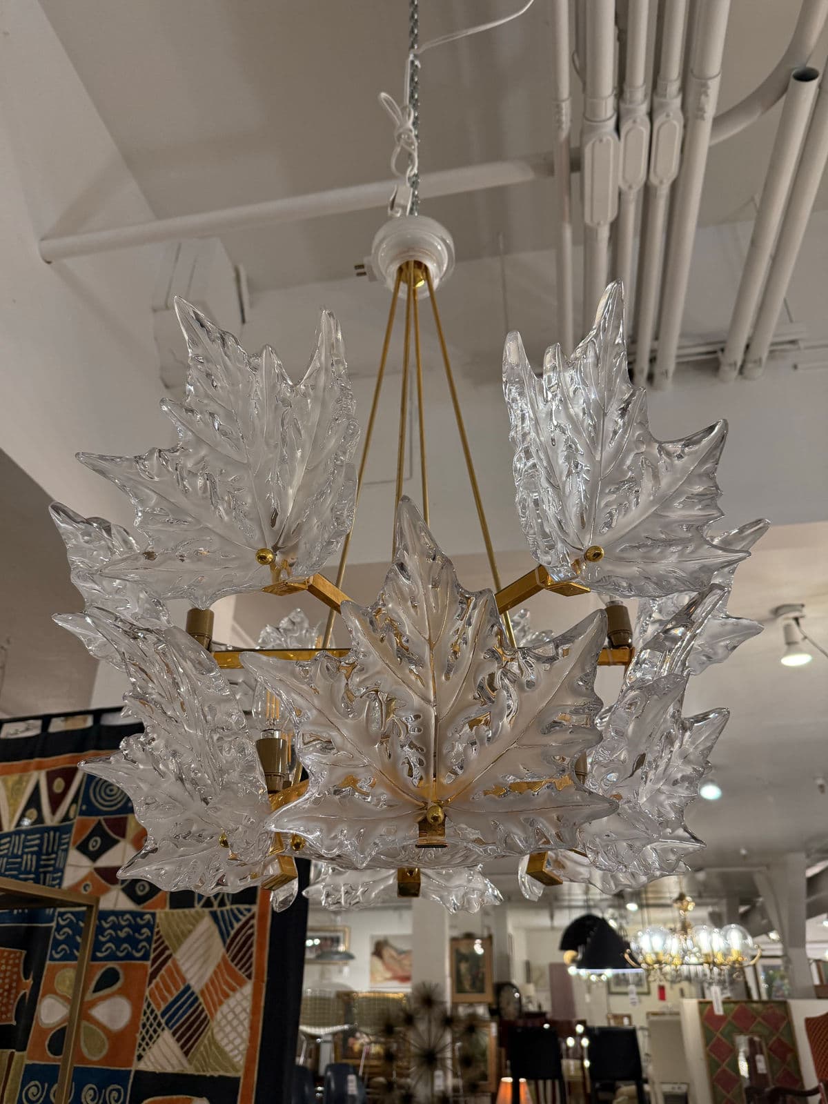 Lalique Champs-Élysées Two Tiered Chandelier - Thumbnail 5