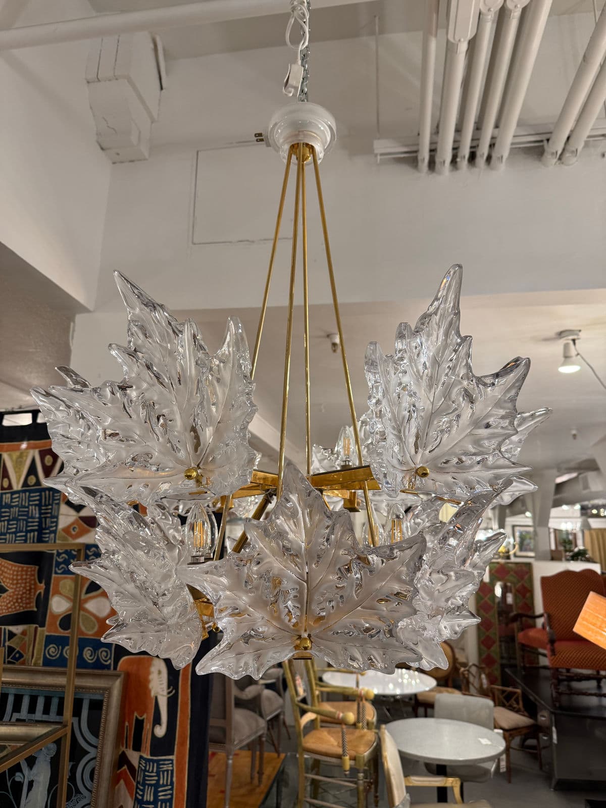 Lalique Champs-Élysées Two Tiered Chandelier - Thumbnail 3