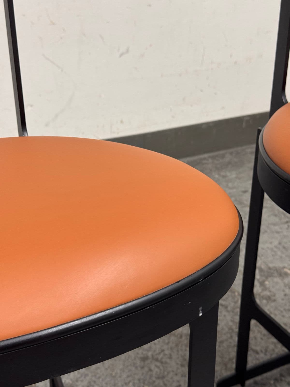 Michael Oren Porter Place Style Swivel Counter Stools, Pair - Thumbnail 10