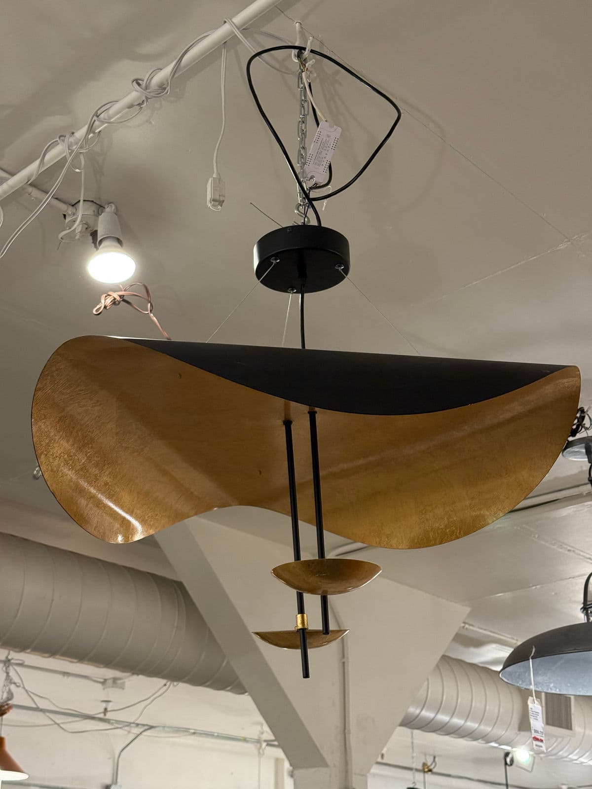 Enzo Catellani for Catellani & Smith Lederam Manta Pendant - Thumbnail 9