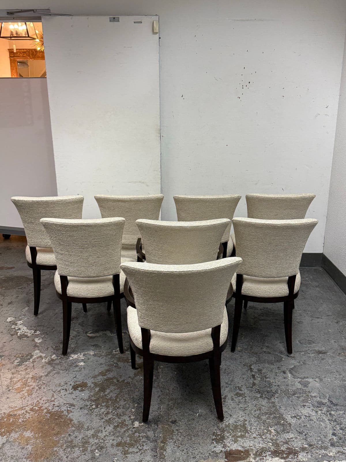 Armani by Nancy Corzine Venus Dining Chairs, Set of Eight - Thumbnail 6