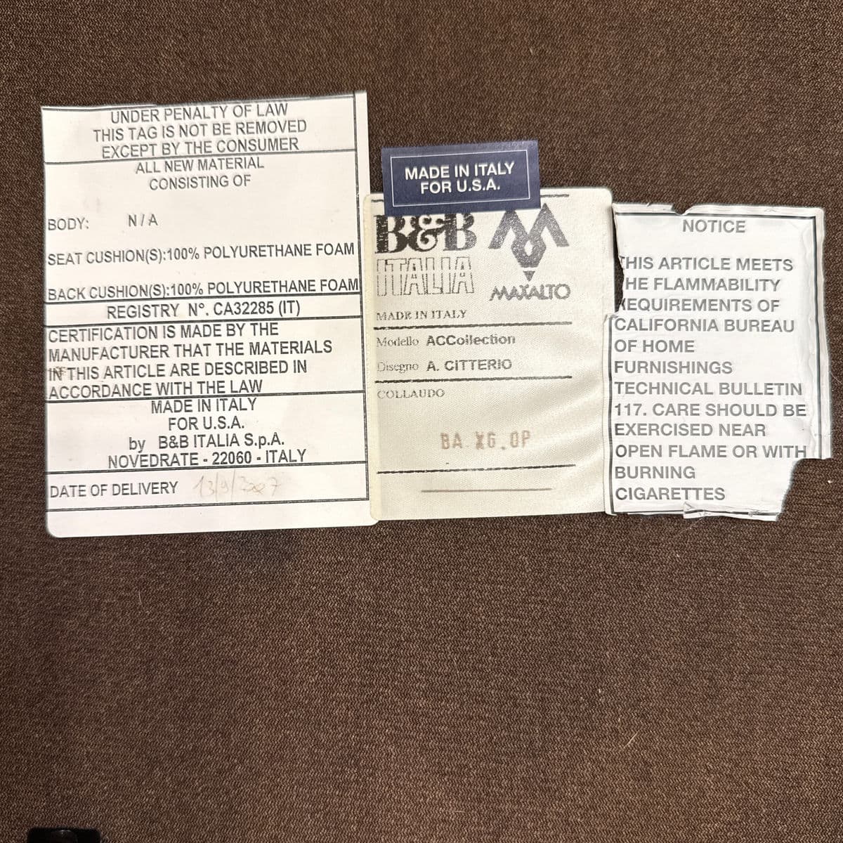 Antonio Citterio for Maxalto + B&b Italia Sella Bench - Thumbnail 6