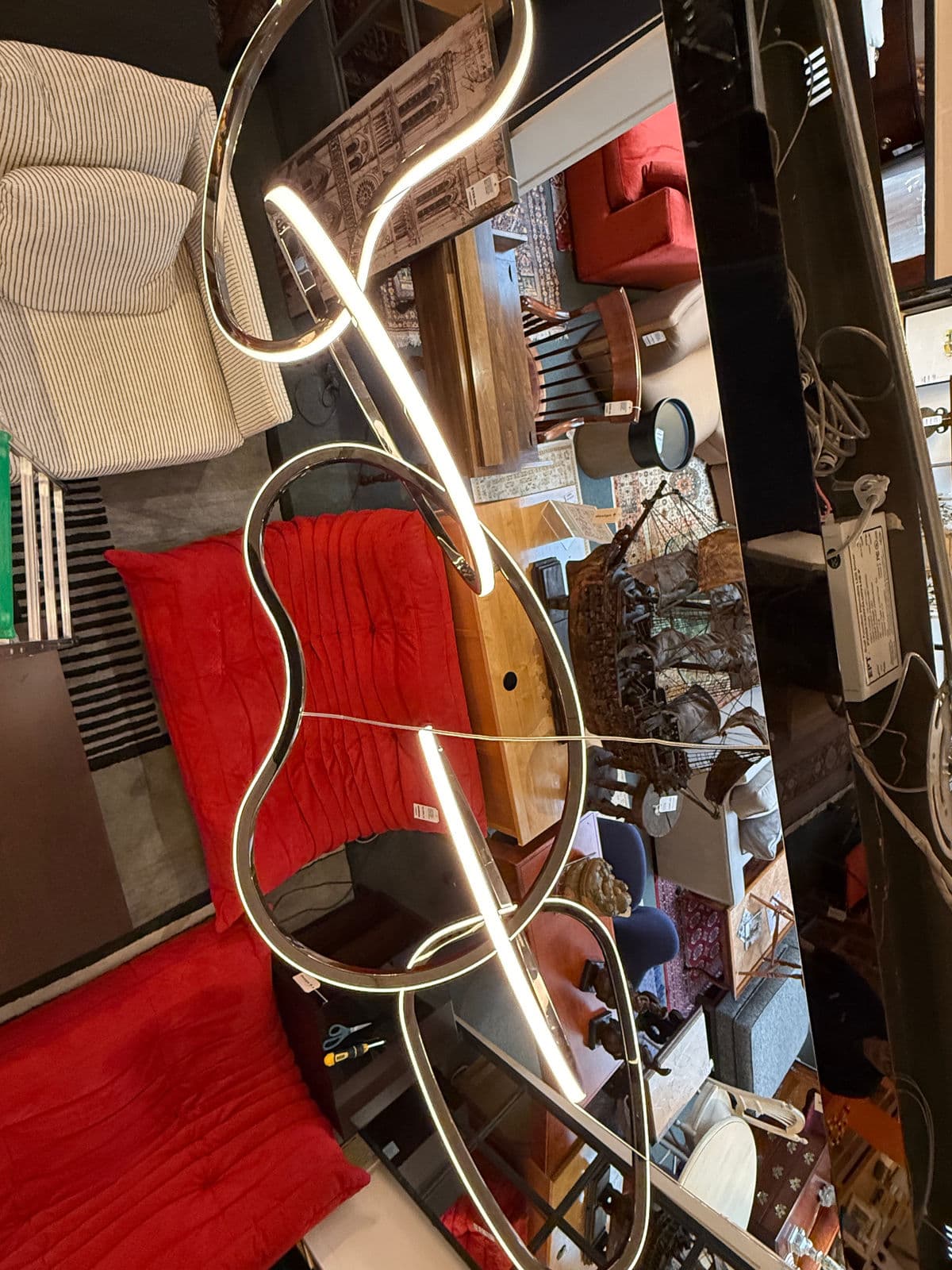 Eta Lighting Unity Chandelier, Brushed Chrome - Thumbnail 10