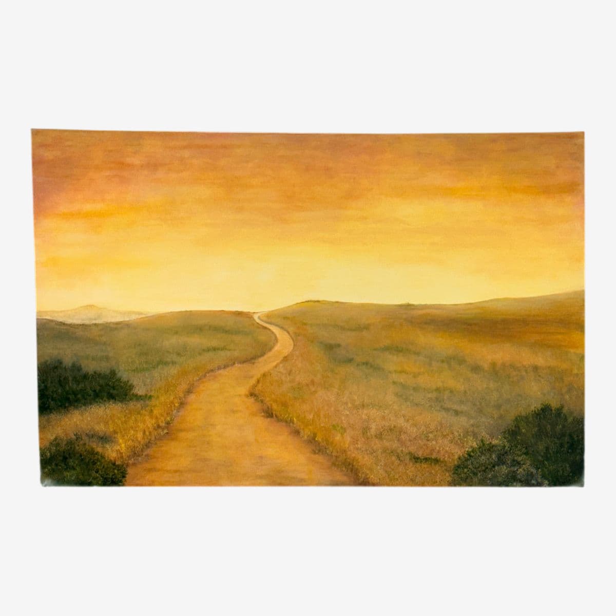 Ruth Parson Golden Hour Landscape Painting - Image 1