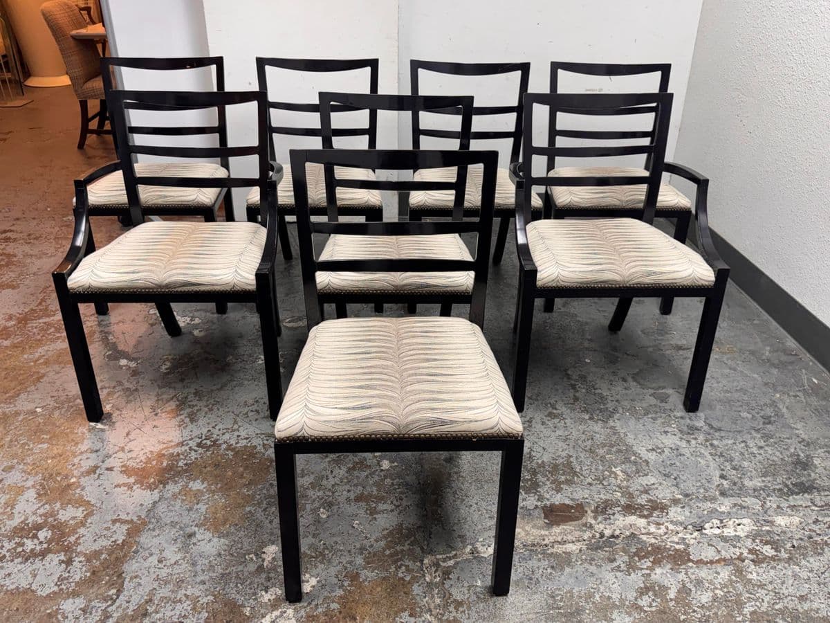 Henredon Acquisitions Dining Chairs, Set of Eight - Thumbnail 5