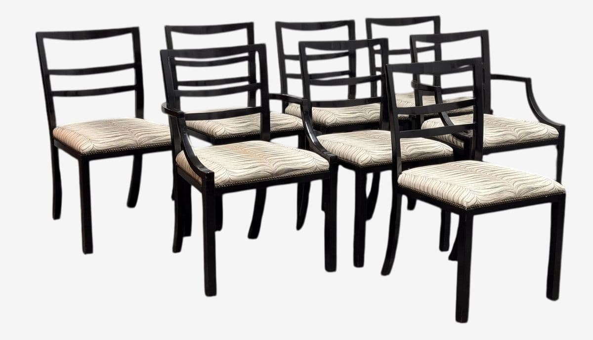 Henredon Acquisitions Dining Chairs, Set of Eight - Image 1