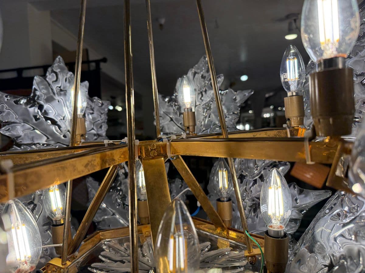 Lalique Champs-Élysées Two Tiered Chandelier - Thumbnail 13