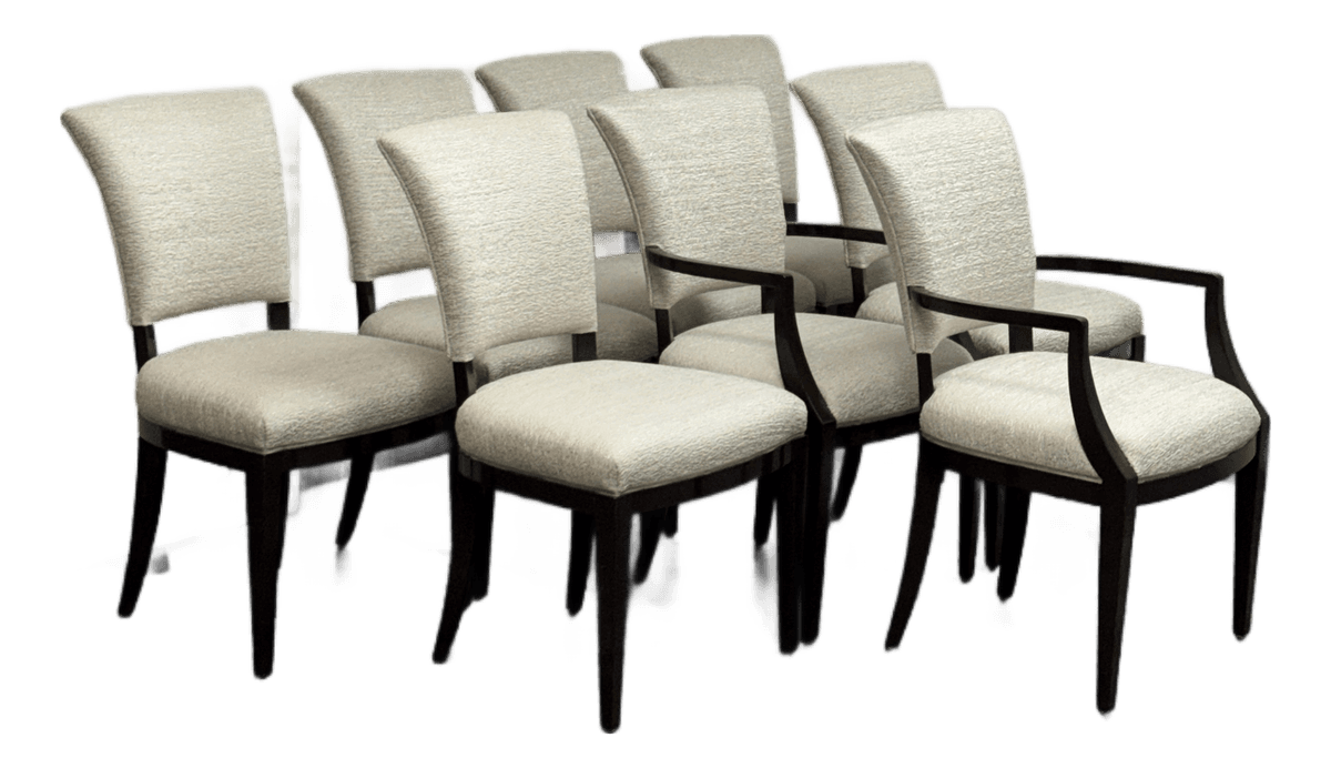 Armani by Nancy Corzine Venus Dining Chairs, Set of Eight - Thumbnail 2