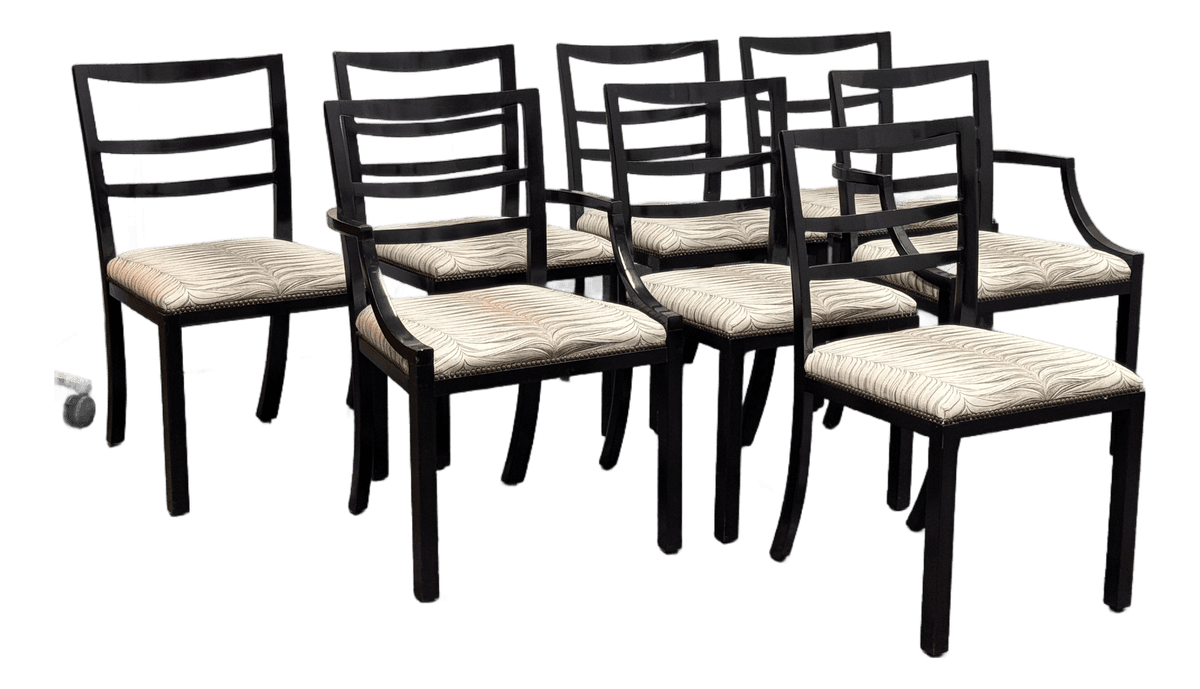 Henredon Acquisitions Dining Chairs, Set of Eight - Thumbnail 2