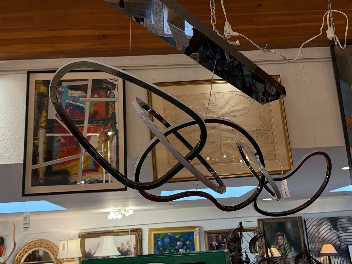 Eta Lighting Unity Chandelier, Brushed Chrome - Thumbnail 12